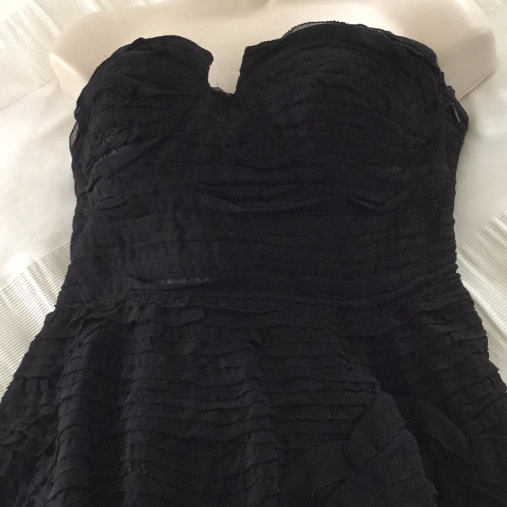 Diane von Furstenberg black short dress